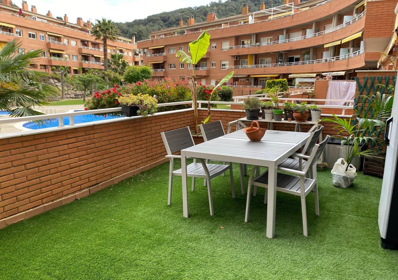 Apto. Jardin De Santa Barbara Blanes Exteriör bild
