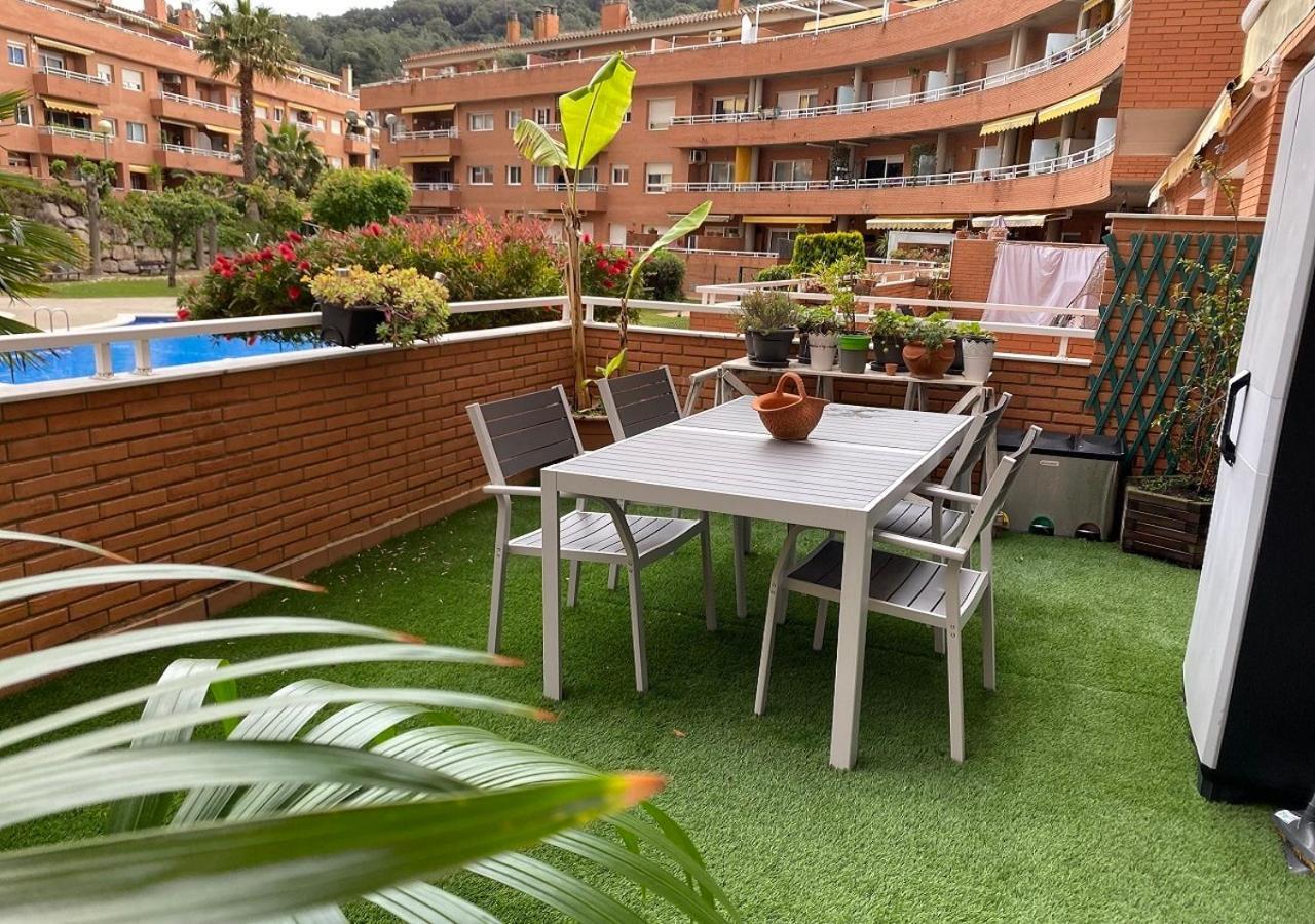 Apto. Jardin De Santa Barbara Blanes Exteriör bild